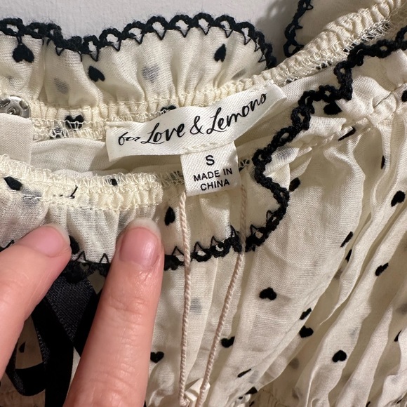 For Love and Lemons NWT Eden Midi Dress Size Small - Picture 6 of 10